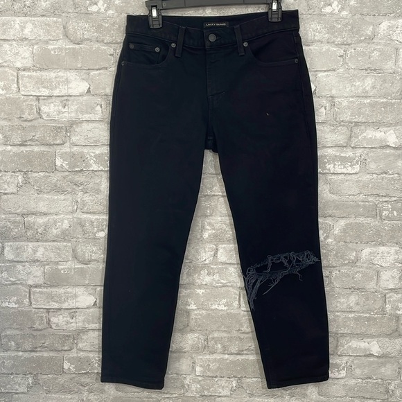 Lucky Brand Mid Rise Sienna Boyfriend Jeans - Picture 1 of 8